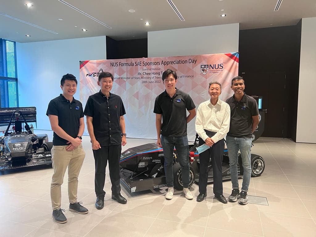 KGS sponsors Singapore’s first formula-styled electric race car